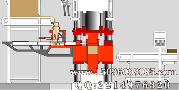 雙面加壓液壓磚機(jī)原理